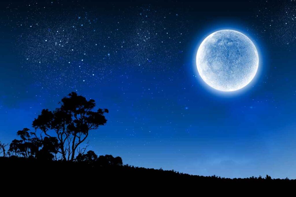 Selenit – Licht wie der Mond vollmond