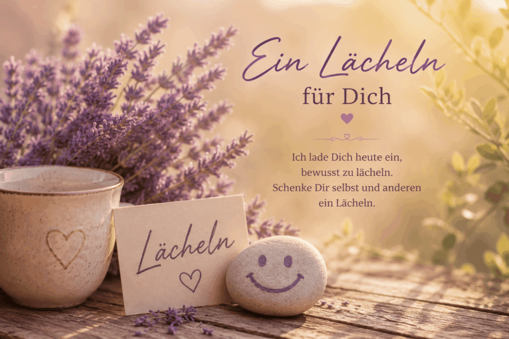 ein lächeln für dich
