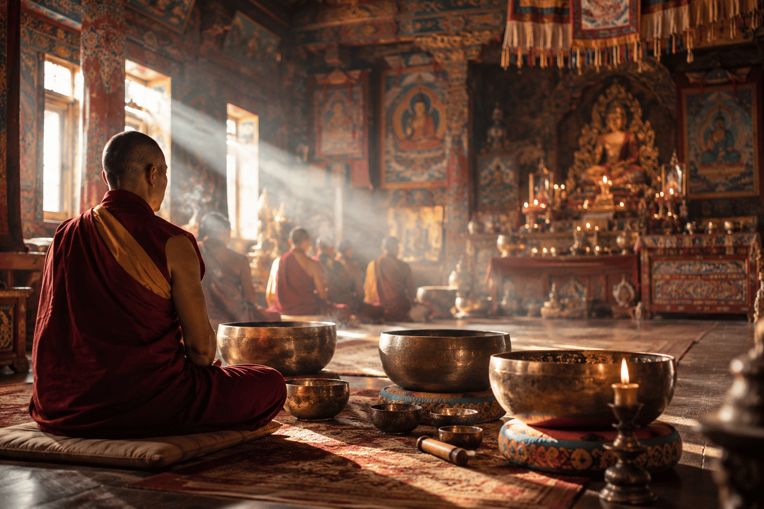 Eine Reise in die Stille eine reise nach tibet – klänge für ruhe und meditation
