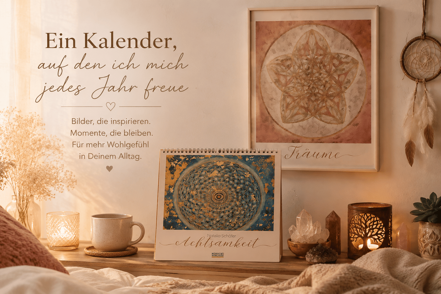 Ein Kalender, auf den ich mich jedes Jahr freue kalender achtsamkeit
