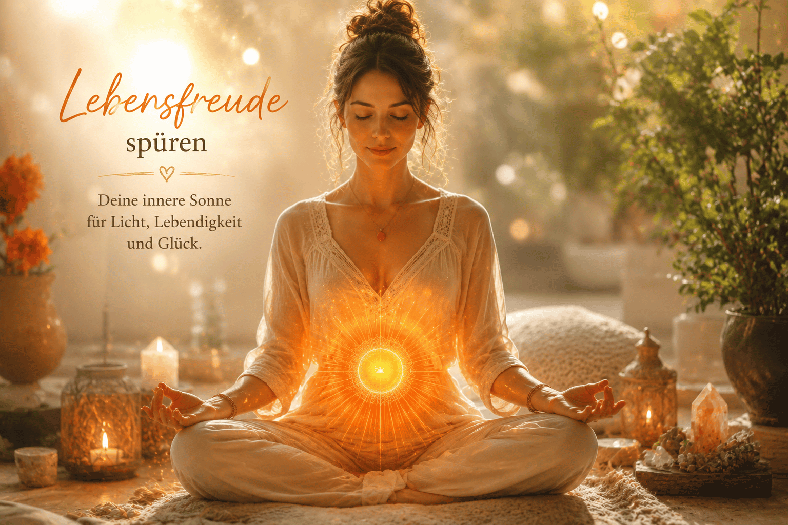 Lebensfreude spüren meditation mit innerer sonne