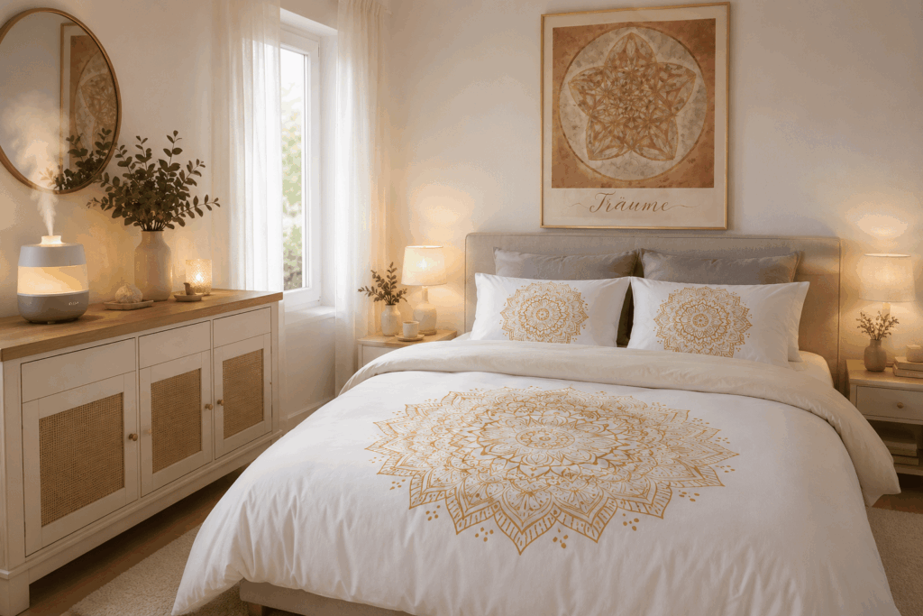 schlafzimmer der raum des loslassens