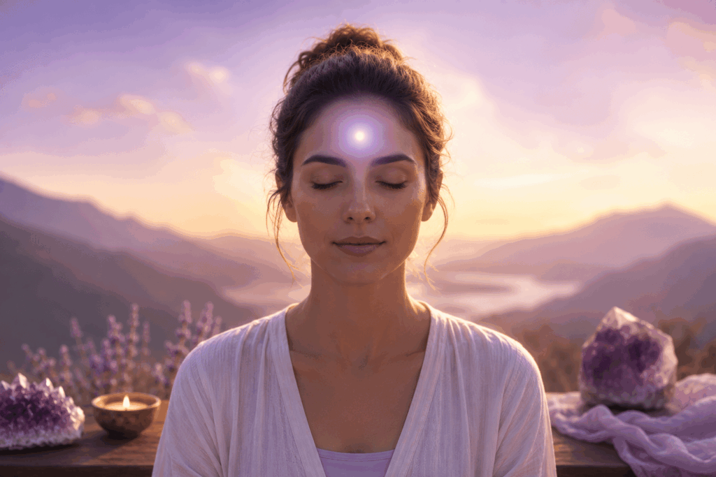 stirnchakra meditation