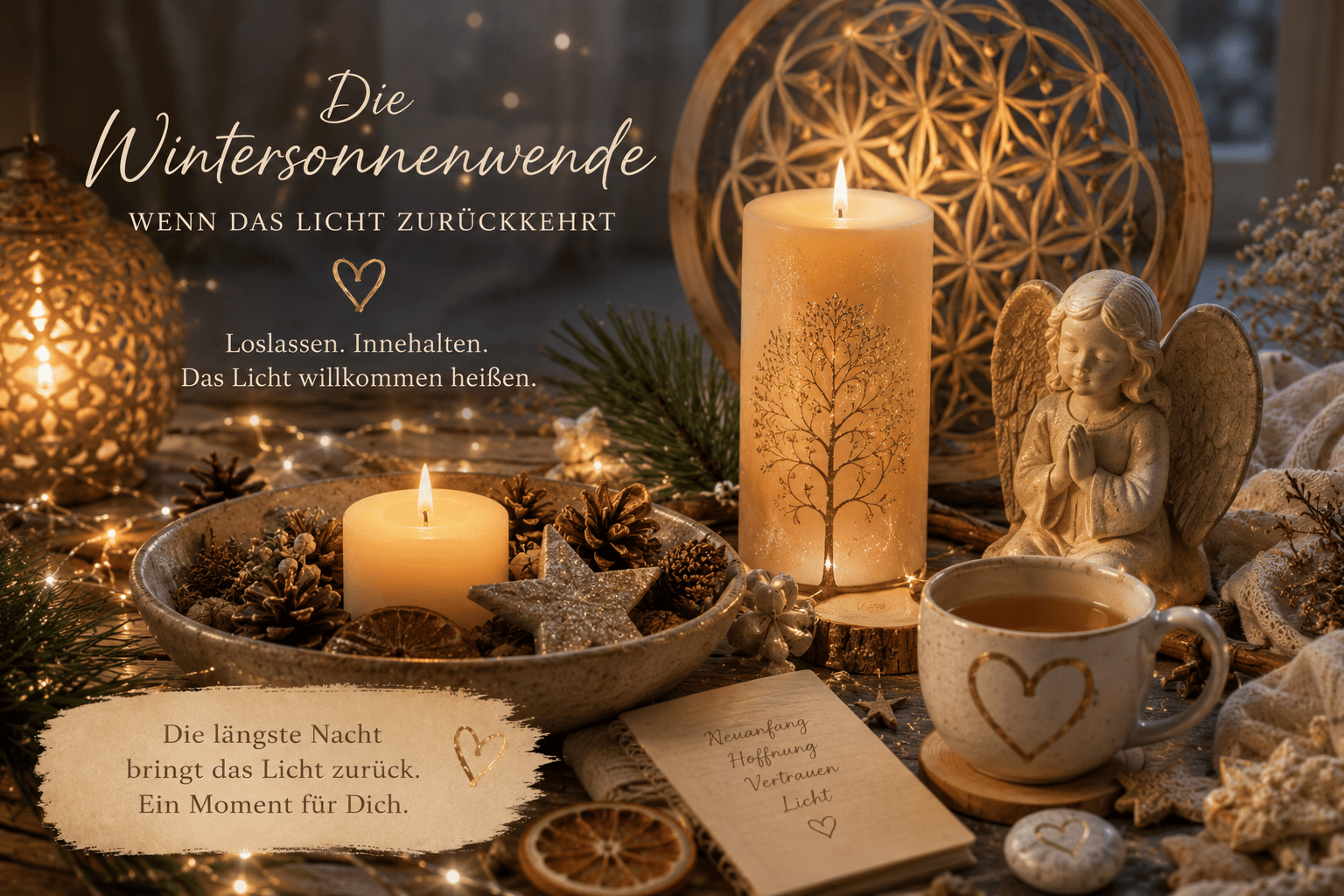 Die Wintersonnenwende – Wenn das Licht zurückkehrt wintersonnenwende und ruhige atmosphäre (1)